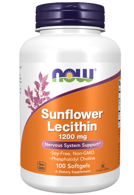 Sunflower Lecithin 1200 mg 100 Softgels